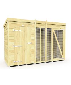 10ft X 4ft Dog Kennel and Run Full Height