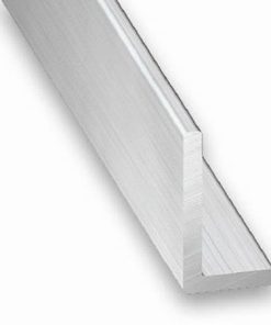 Corner Raw Aluminium 25x15mm