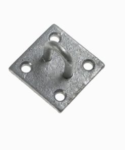 Staple on Plate Galvanised 35mm (2)
