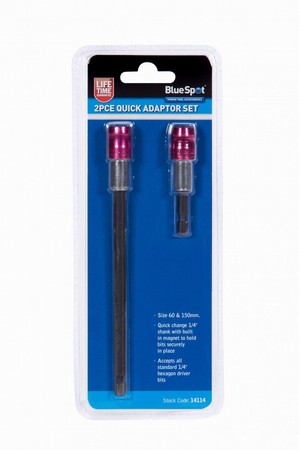 BlueSpot Quick Adaptor Set 2pc