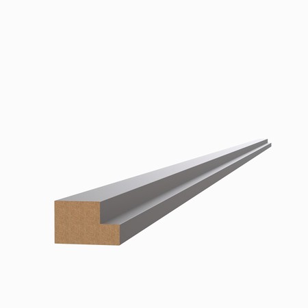 Kitchenkit J Pull Multi Rail 2745mm – Gloss Graphite - Image 2