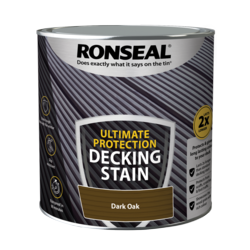 Ronseal Ultimate Protection Decking Stain 2.5L Dark Oak