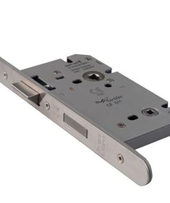 EUROSPEC DLS7860WCSSS/R Bathroom Mortice Lock DIN 78cc [5] 60/85mm Radius SS (EACH)