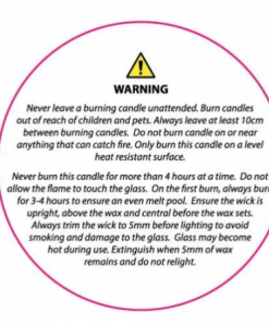 Clear Warning Label Pack