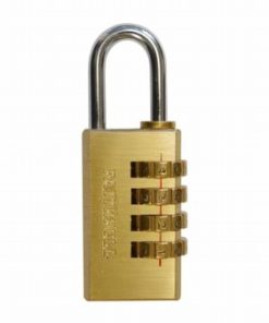 Faithfull Padlock Brass Combination 20mm