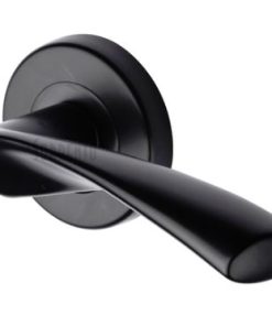 M.MARCUS SC-2042-BLK Sorrento Treviso Lever On Round Rose M/Black (SET)