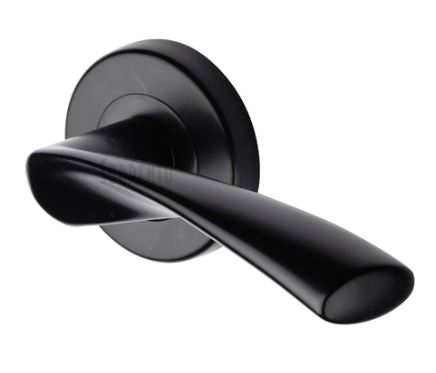 M.MARCUS SC-2042-BLK Sorrento Treviso Lever On Round Rose M/Black (SET)
