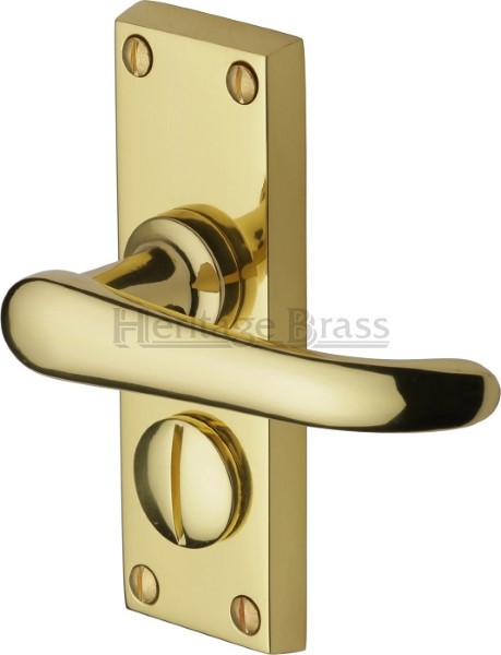 Windsor Lever Privacy Furniture 119x40mm P/brass (SET) - Image 3