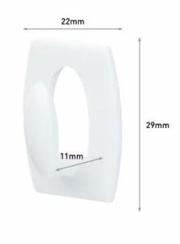 COMMAND White Mini Hooks 6 Hooks 8 Strips (PK 6) - Image 3