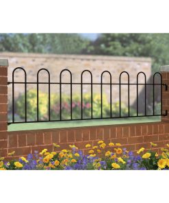Court Hoop Top Metal Railing Panel