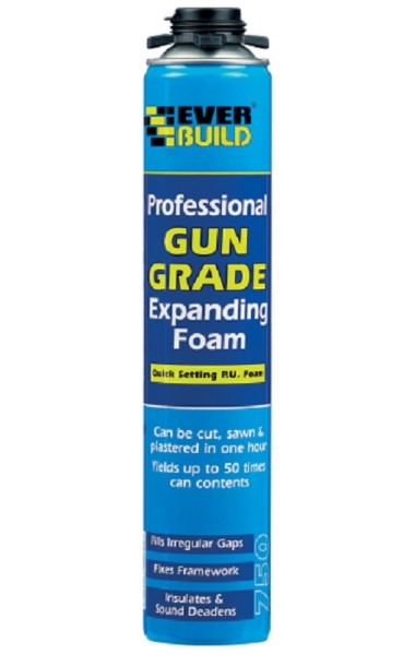 EVERBUILD Gun Grade Expanding Foam 750ml (EACH)