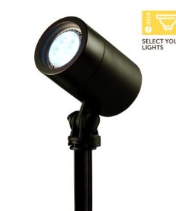 Ellumiere Black Spotlight – Small | 2W LED 0.5M Cable Spike & Base