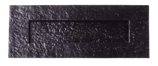 7124 Letter Plate 254x102mm Antique Black (EACH)