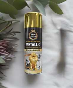 Gold Metallic Spray Paint 400ml All Purpose
