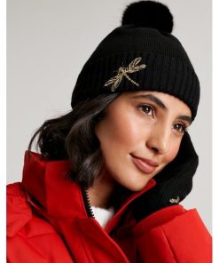 JOULES STAFFORD HAT BLACK / GREY