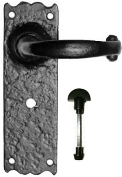 KIRKPATRICK 2451 B Lever Bathroom Furniture Antique Black (SET) - Image 2