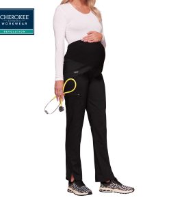Cherokee Maternity Straight Pull-On Trousers (WWE155)