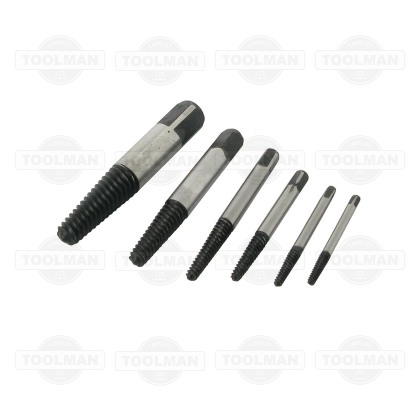 Silverline 6 Pce Screw Extractor Set – 3-25mm