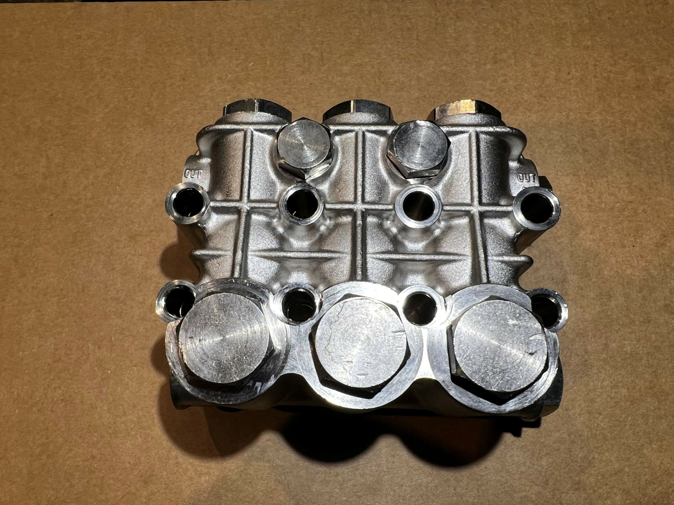Replacement Pramac / Annovi Reverberi Pump Head Block (AR1389272)
